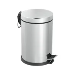 Poubelle à pédale 5L inox pour salle de bain et cuisine (106891) - Prix Maroc - linksolutions.ma