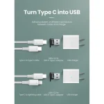 Adaptateur USB Ugreen USB-A 2.0 vers USB-C Femelle Noir (50568) - Achat Maroc - Linksolutions