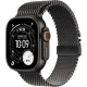 Apple Watch Ultra 3 – Bracelet Milanais Titane Noir (MF1Q4AF/A) - Prix Maroc - linksolutions.ma