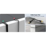 Câble Réseau Ethernet Ugreen CAT7 Plat U/FTP 5M (11263) - Prix moins cher - Linksolutions
