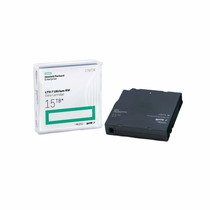 Cartouche de sauvegarde HPE LTO-7 Ultrium 15TB RW (C7977A) - Prix Maroc - linksolutions.ma