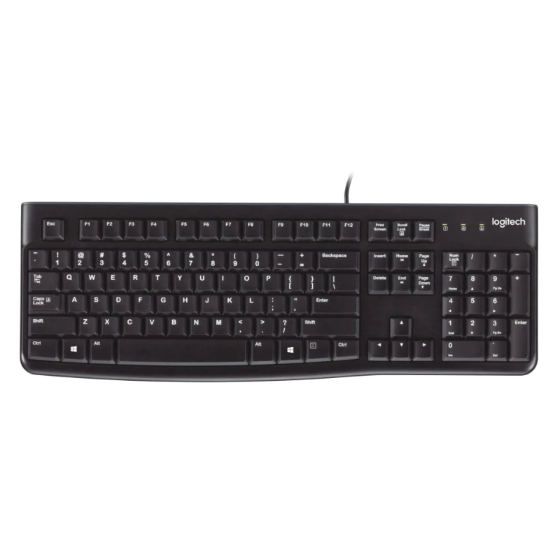 Clavier filaire Logitech K120 USB AZERTY (920-002508) - Prix Maroc - linksolutions.ma