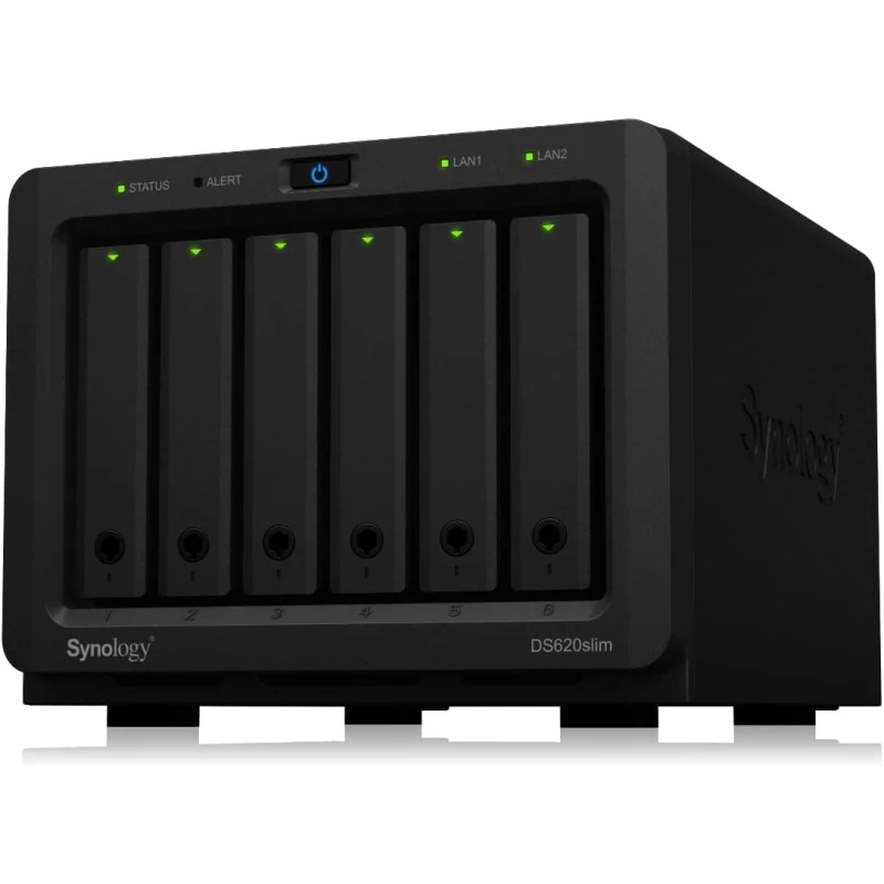 Serveur NAS Synology DiskStation 6 baies compact (DS620SLIM) - Prix Maroc - linksolutions.ma