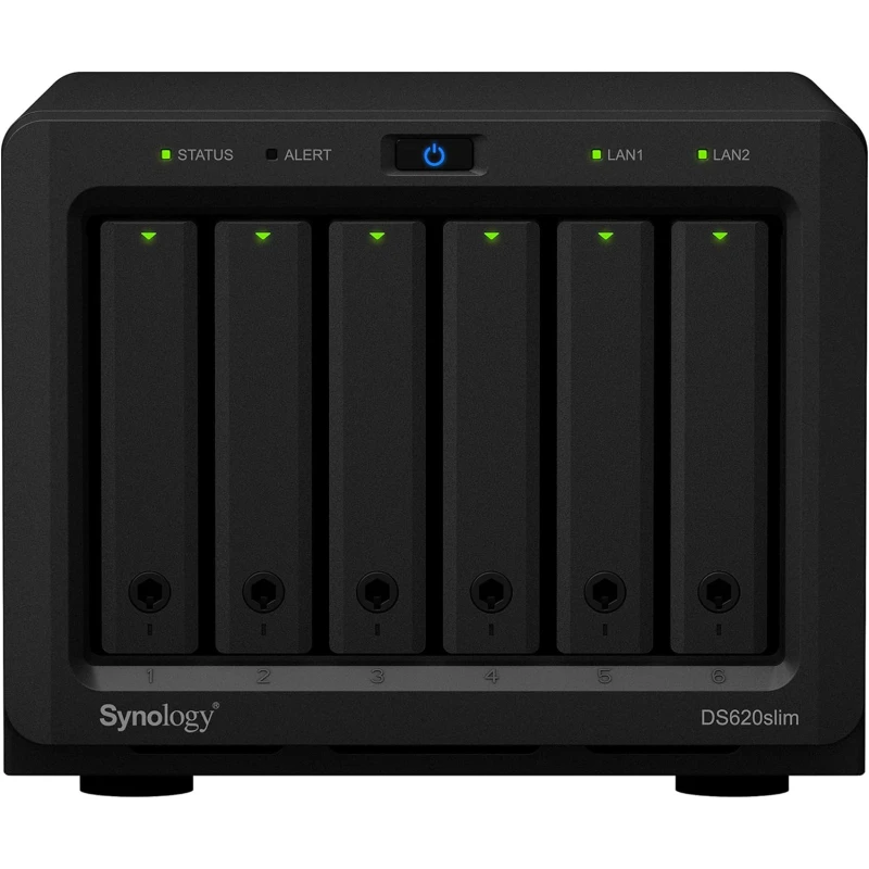 Serveur NAS Synology DiskStation 6 baies compact (DS620SLIM) - Prix Maroc - linksolutions.ma