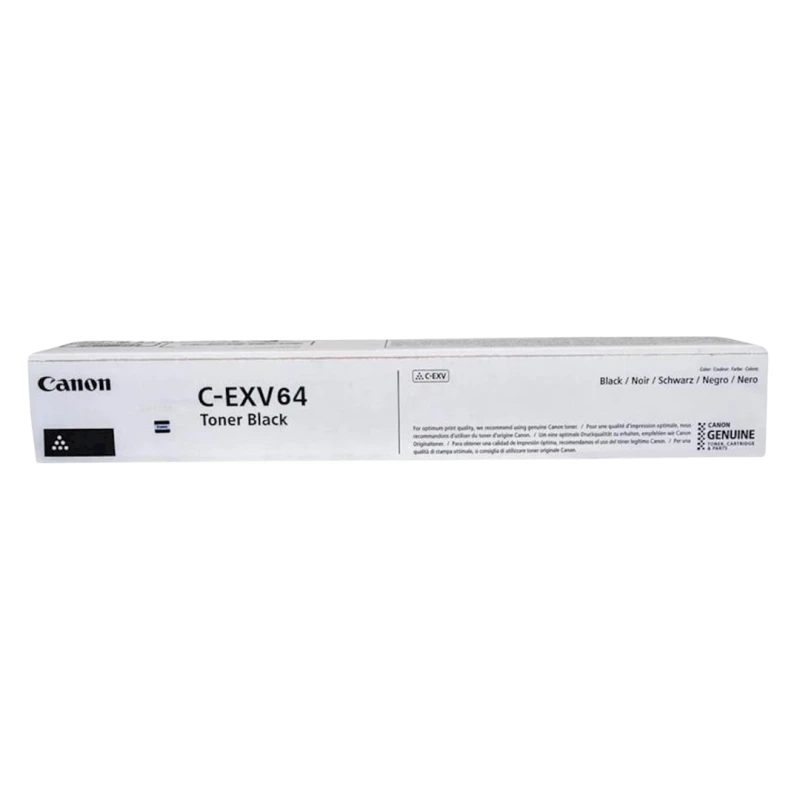 Toner Canon C-EXV 64 Noir original pour imprimantes professionnelles (5753C002AB) - Prix Maroc - linksolutions.ma