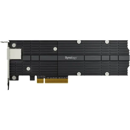 Carte réseau Synology 10GbE RJ45 avec SSD M.2 NVMe combiné (E10M20-T1) - Prix moins cher - Linksolutions