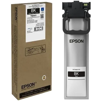 Cartouche d’encre Epson T9441 Noir L – WorkForce Pro WF-C5xxx (C13T944140) - Achat Maroc - Linksolutions