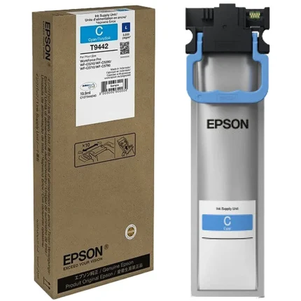 Cartouche d’encre Epson T9442 Cyan L – WorkForce Pro WF-C5xxx (C13T944240) - Achat Maroc - Linksolutions