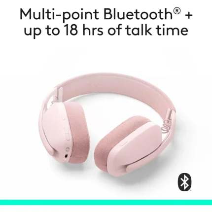 Casque Bluetooth Logitech Zone Vibe 100 Rose (981-001224) - Prix moins cher - Linksolutions