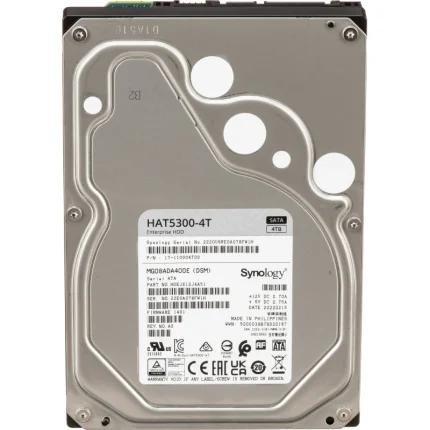 Disque dur NAS Synology HAT5300 4TB SATA 3.5&Prime; 7200RPM (HAT5300-4T) - Prix moins cher - Linksolutions