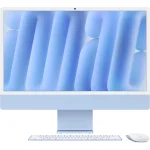 iMac 24 (Puce M4) (16Go/256Go SSD) – macOS (MWV13FN/A) - Prix Maroc - Linksolutions