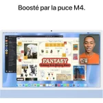 iMac 24 (Puce M4) (16Go/256Go SSD) – macOS (MWV13FN/A) - Achat Maroc - Linksolutions