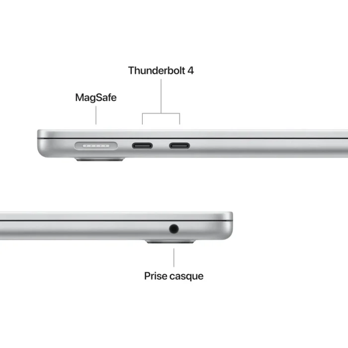 MacBook Air 13 (Puce M3) (16Go/256Go SSD) – Gris Sidéral (MC8G4FN/A) - Prix Maroc - Linksolutions
