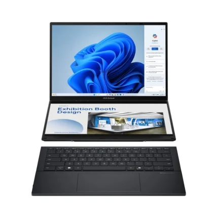 PC portable ASUS Zenbook Duo UX8406CA 14&Prime; – Ultra 7-255H Inkwell Grey (90NB14X1-M00J10) - Achat Maroc - Linksolutions