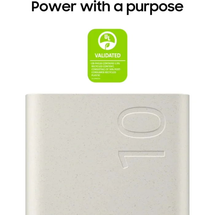 Power Bank Samsung 10000mAh sans fil portable (EB-U2510XUEGWW) - Prix Maroc - Linksolutions