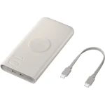 Power Bank Samsung 10000mAh sans fil portable (EB-U2510XUEGWW) - Prix Maroc - Linksolutions