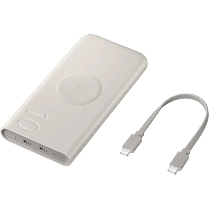 Power Bank Samsung 10000mAh sans fil portable (EB-U2510XUEGWW) - Prix Maroc - Linksolutions