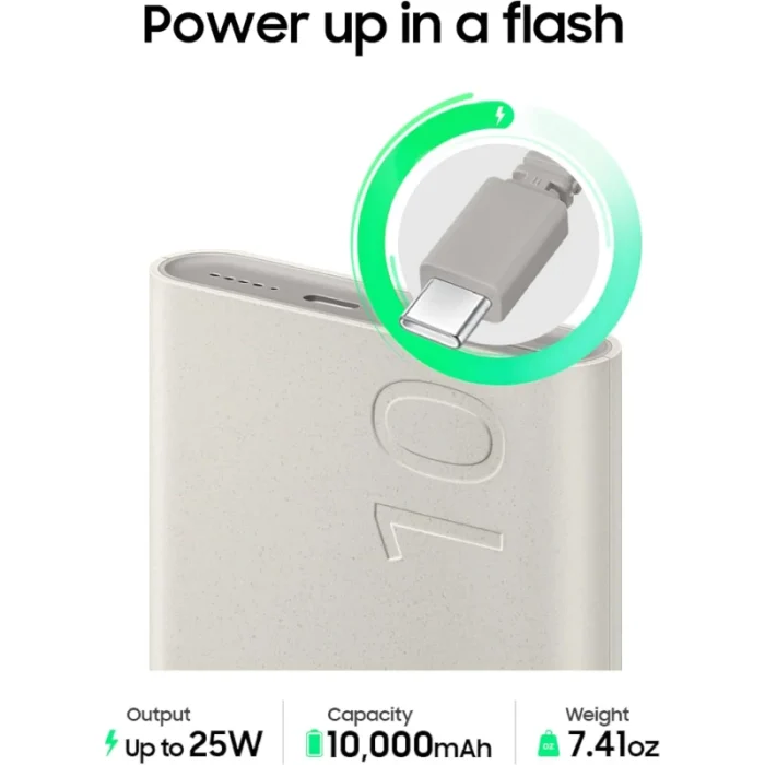 Power Bank Samsung 10000mAh sans fil portable (EB-U2510XUEGWW) - Achat Maroc - Linksolutions