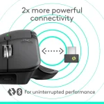 Souris Logitech MX Master 4 sans fil Bluetooth Graphite (910-007562) - Prix moins cher - Linksolutions