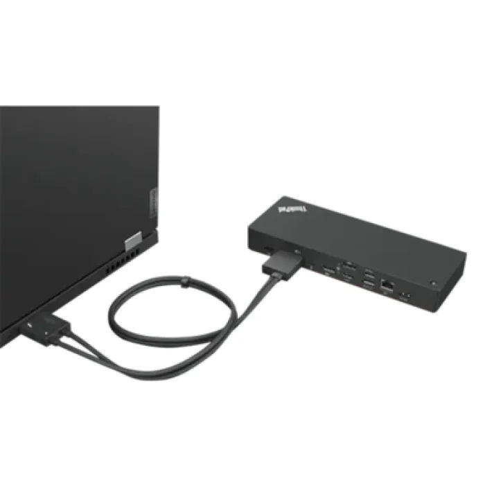 Station d’accueil Lenovo ThinkPad Thunderbolt 4 Dock (40B00300EU) - Prix moins cher - Linksolutions