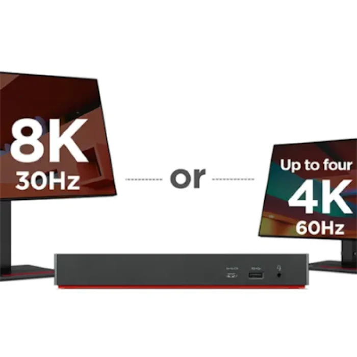 Station d’accueil Lenovo ThinkPad Thunderbolt 4 Dock (40B00300EU) - Achat Maroc - Linksolutions