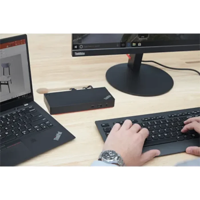Station d’accueil Lenovo ThinkPad Thunderbolt 4 Dock (40B00300EU) - Achat Maroc - Linksolutions