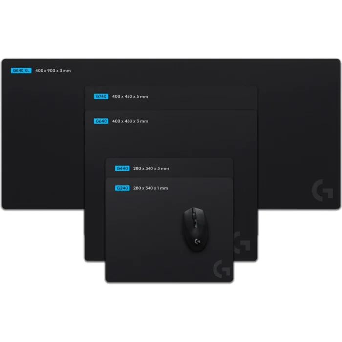 Tapis de souris gaming Logitech G740 Large Thick Cloth (943-000806) - Prix moins cher - Linksolutions