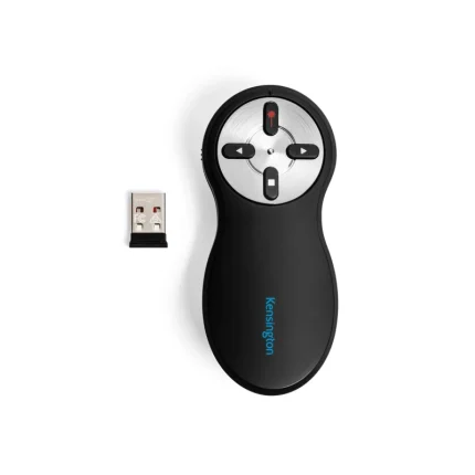 Télécommande de présentation Kensington sans fil avec pointeur laser rouge (33374EU) - Prix moins cher - Linksolutions
