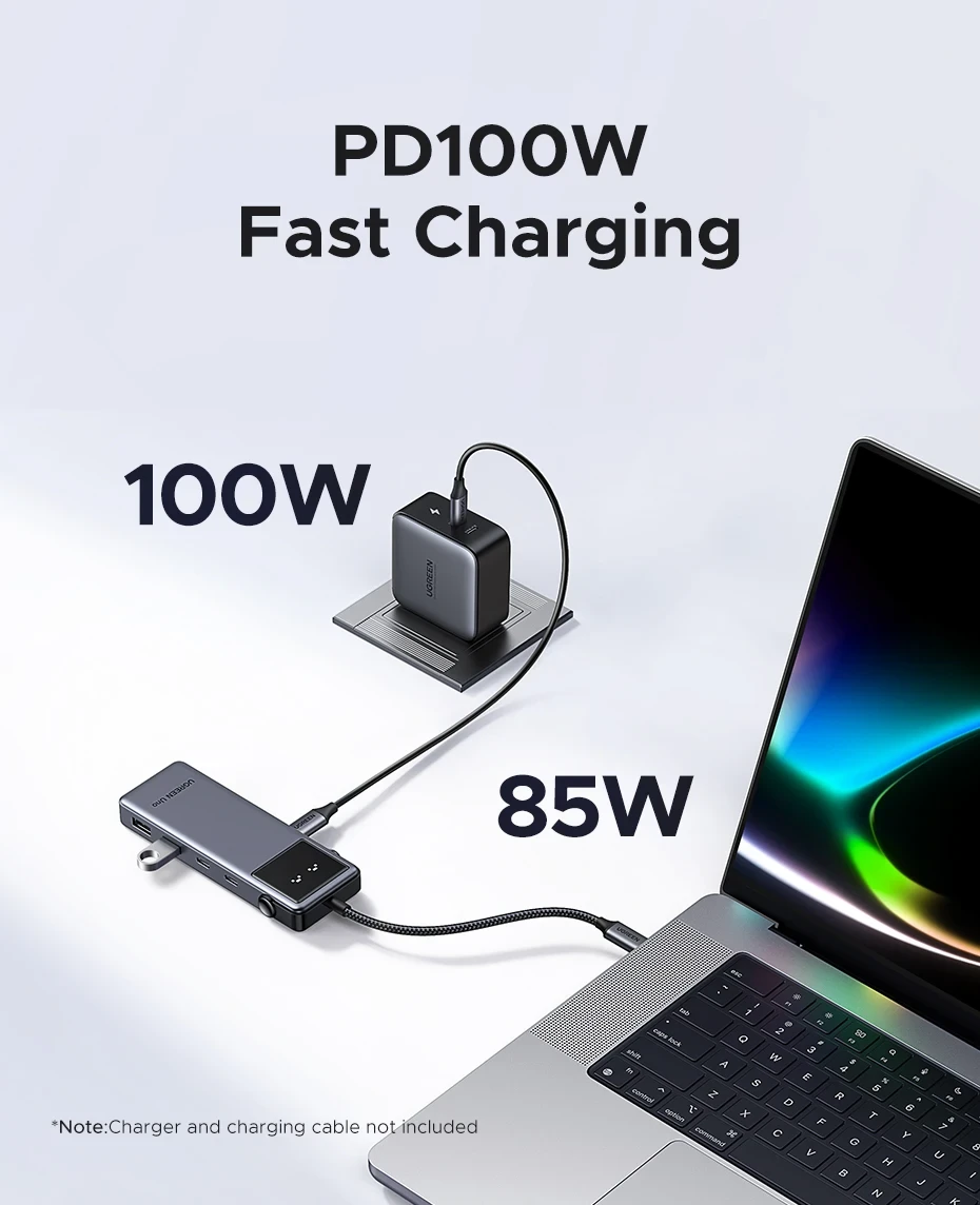 Station d’accueil UGREEN USB-C 7 en 1 – Hub multiport HDMI USB 3.0 (45155)
