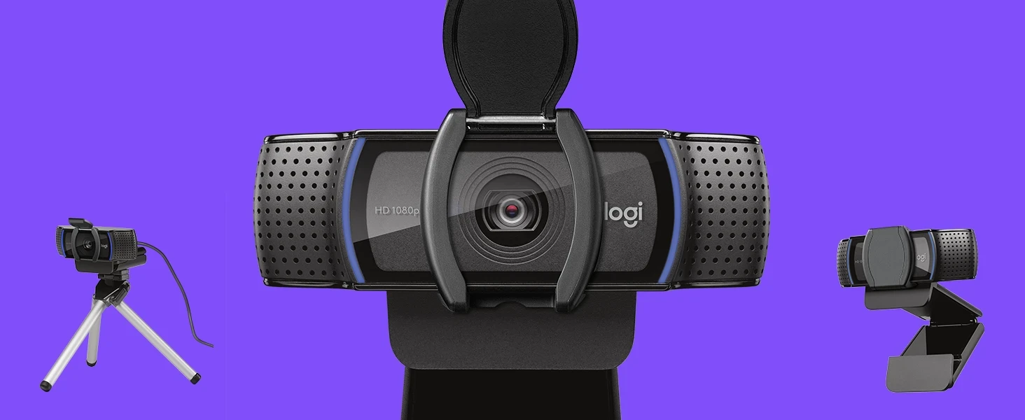 Webcam LOGITECH C920S Pro HD – Caméra USB Streaming (960-001252)