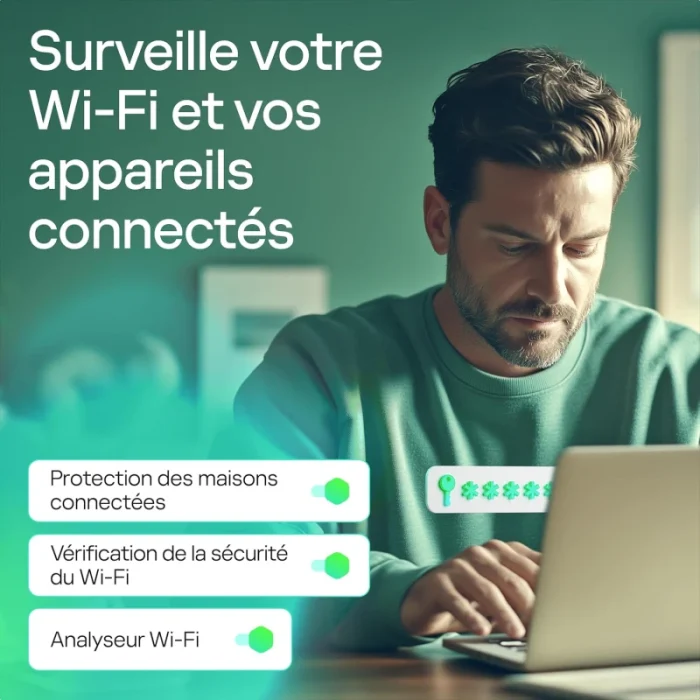 Antivirus KASPERSKY Premium 3 appareils 1 an licence digitale (KL10478BCFS-25FFPMAG) - Prix moins cher - Linksolutions