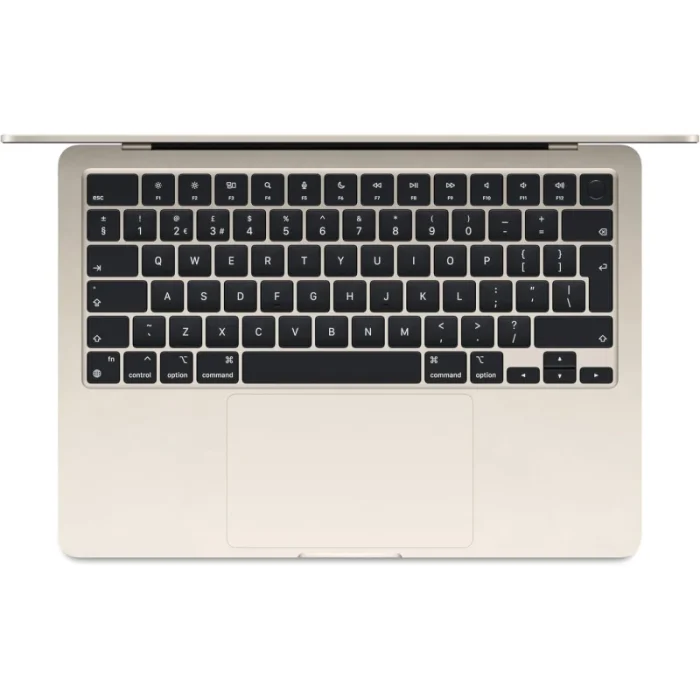 apple macbook air m3 13″ (2024) 16go 256go lumière stellaire (mc8j4fn/a)
