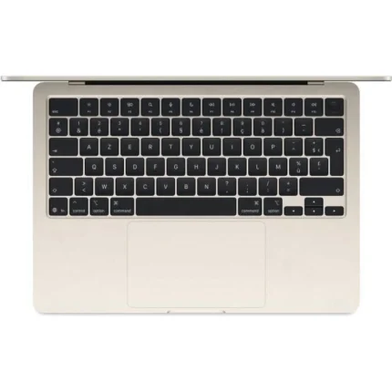 apple macbook air m4 13″ (2025) 16go 256go lumière stellaire (mw0y3fn/a)