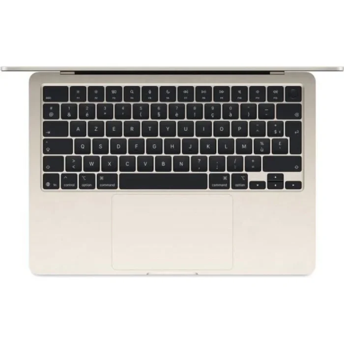 apple macbook air m4 13″ (2025) 16go 256go lumière stellaire (mw0y3fn/a)