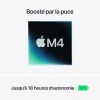 apple macbook air m4 13″ (2025) 16go 256go lumière stellaire (mw0y3fn/a)
