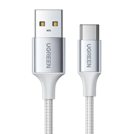 Câble Ugreen USB-A 2.0 vers USB-C 1m Blanc (60131) - Achat Maroc - Linksolutions