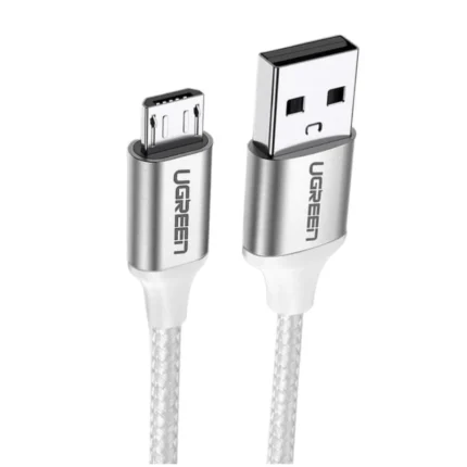 Câble Ugreen USB 2.0 A vers Micro USB 1m Blanc (60151) - Prix moins cher - Linksolutions