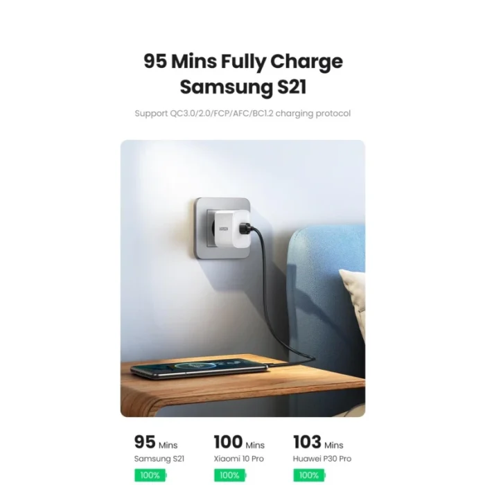 Câble Ugreen USB-A vers USB-C 3A 1m Noir GAINE PLASTIQUE (60116) - Prix moins cher - Linksolutions