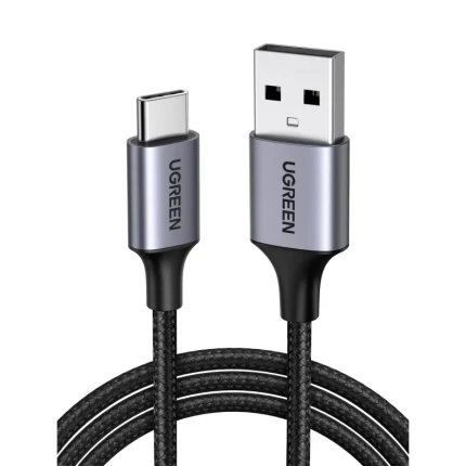 Câble Ugreen USB-A vers USB-C 3A 1m Noir Tressé (60126) - Achat Maroc - Linksolutions