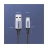 Câble USB Ugreen 18W USB-A vers Micro USB 15M Gris (60147) - Prix moins cher - Linksolutions