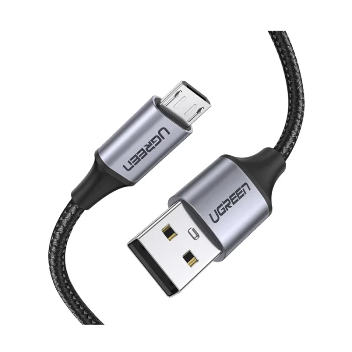 Câble USB Ugreen 18W USB-A vers Micro USB 15M Gris (60147) - Prix Maroc - Linksolutions