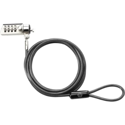 cadenas hp à combinaison antivol pour ordinateur portable (t0y15aa)