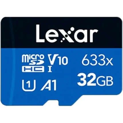 Carte mémoire microSD LEXAR 633X 32GB UHS-I 100MB/s (LMS0633032G-BNNNG) - Achat Maroc - Linksolutions