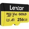 Carte mémoire microSD LEXAR Gold 256GB UHS-II 280MB/s 180MB/s (LMSGOLD256G-BNNNG) - Achat Maroc - Linksolutions