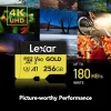 Carte mémoire microSD LEXAR Gold 256GB UHS-II 280MB/s 180MB/s (LMSGOLD256G-BNNNG) - Achat Maroc - Linksolutions