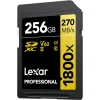 Carte mémoire SD LEXAR 1800X 256GB UHS-II 280MB/s 205MB/s (LSD1800256G-BNNNG) - Prix moins cher - Linksolutions