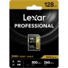 Carte mémoire SD LEXAR 2000X 128GB UHS-II 300MB/s 260MB/s (LSD2000128G-BNNNG) - Prix moins cher - Linksolutions