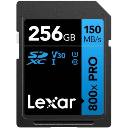 Carte mémoire SD LEXAR 800X Pro 256GB UHS-I 150MB/s (LSD0800P256G-BNNNG) - Prix moins cher - Linksolutions