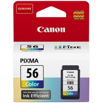 cartouche d'encre canon cl 56 tricolore originale (9064b001ab)