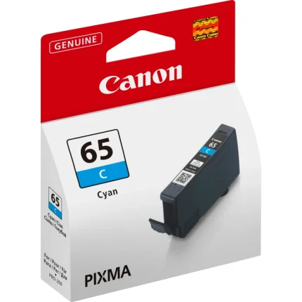 cartouche d’encre canon cli 65 c cyan originale (4216c001aa)
